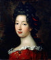 Louise Françoise de Bourbon mademoiselle de Nantes - Jean-François de Troy — weergave van het kunstwerk
