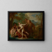 Pan en Syrinx - Jean-François de Troy — ingelijst kunstwerk aan de muur