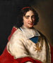 portret van Pierre de Bonzi, kardinaal-aartsbisschop van Narbonne - Jean-François de Troy — weergave van het kunstwerk