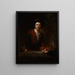 Zelfportret - Jean-François de Troy — ingelijst kunstwerk aan de muur