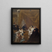 van Saint Vincent de Paul in zijn sterfbed met Lodewijk XIII - Jean-François de Troy — ingelijst kunstwerk aan de muur