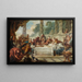 Het feestmaal van Esther en Ahasveros - Jean-François de Troy — ingelijst kunstwerk aan de muur