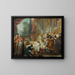 De veroordeling van Aman - Jean-François de Troy — ingelijst kunstwerk aan de muur