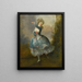 Mademoiselle Duth dancing - Jean-Frédéric Schall — framed artwork on a wall