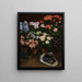 Bloempot - Jean-Frédéric Bazille — ingelijst kunstwerk aan de muur