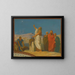 Baalam voorspelt dat een hemellichaam uit het midden van Israël zal opstaan - Jean-Hippolyte Flandrin — ingelijst kunstwerk aan de muur