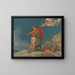 Het Offer van Isaak - Jean-Hippolyte Flandrin — ingelijst kunstwerk aan de muur