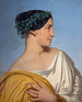 Head of Woman - Jean-Hippolyte Flandrin — artwork view