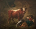 Binnenkant van een tafel - Jean-Honoré Fragonard — weergave van het kunstwerk