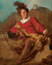 Jean-Claude Richard Abbé de Saint-Non naakt in Spaanse stijl - Jean-Honoré Fragonard — weergave van het kunstwerk