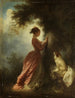 The Chiffre d'amour The Souvenir - Jean-Honoré Fragonard — artwork view