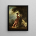 The Chiffre d'amour The Souvenir - Jean-Honoré Fragonard — framed artwork on a wall
