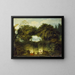 Het kleine park - Jean-Honoré Fragonard — ingelijst kunstwerk aan de muur