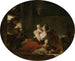 La Famille heureuse - Jean-Honoré Fragonard — weergave van het kunstwerk