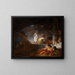 De Wasvrouwen - Jean-Honoré Fragonard — ingelijst kunstwerk aan de muur