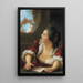 The Love Letter - Jean-Honoré Fragonard — framed artwork on a wall