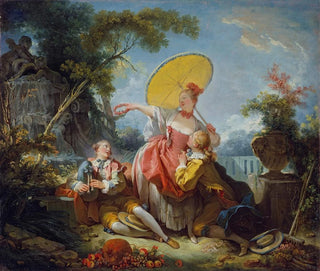 JeanHonor Fragonard - The Musical Contest.webp