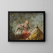 De rust tijdens de vlucht naar Egypte - Jean-Honoré Fragonard — ingelijst kunstwerk aan de muur
