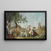 De amusement van de kindertijd - Jean-Jacques Bachelier — ingelijst kunstwerk aan de muur