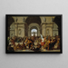 Allegorie van de volkeren van de wereld die eer betonen aan het opperwezen - Jean-Jacques Forty — ingelijst kunstwerk aan de muur