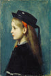 Jeune fille alsacienne - Jean-Jacques Henner — weergave van het kunstwerk