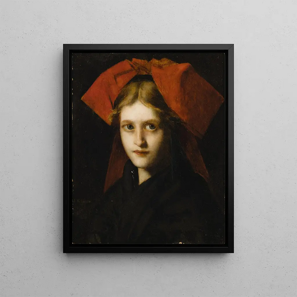 JeanJacques Henner - Alsatian young woman.webp