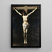 Christus aan het kruis - Jean-Jacques Henner — ingelijst kunstwerk aan de muur