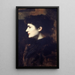 Eugénie-Marie Gadiffet-Caillard dite Germaine Dawis - Jean-Jacques Henner — ingelijst kunstwerk aan de muur