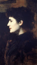 Eugénie-Marie Gadiffet-Caillard dite Germaine Dawis - Jean-Jacques Henner — weergave van het kunstwerk