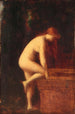 Nymphe - Jean-Jacques Henner — weergave van het kunstwerk
