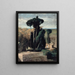 Landschap van Italië - Jean-Jacques Henner — ingelijst kunstwerk aan de muur
