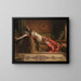 Odalisque liggend - Jean-Joseph Benjamin-Constant — ingelijst kunstwerk aan de muur