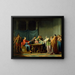 Bérénice die Ptolemaeus berispt - Jean-Joseph Taillasson — ingelijst kunstwerk aan de muur