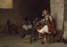 Bachi-bouzouk zingend - Jean-Léon Gérôme — weergave van het kunstwerk