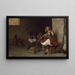 Bachi-bouzouk zingend - Jean-Léon Gérôme — ingelijst kunstwerk aan de muur