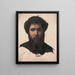 Hoofd van een boer van voren - Jean-Léon Gérôme — ingelijst kunstwerk aan de muur