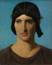 Hoofd van een Italiaanse vrouw - Jean-Léon Gérôme — weergave van het kunstwerk