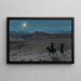 De vlucht naar Egypte - Jean-Léon Gérôme — ingelijst kunstwerk aan de muur