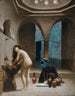 Studie voor een Turkse vrouw in bad - Jean-Léon Gérôme — weergave van het kunstwerk