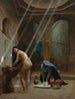 Een Moorse badende bauche - Jean-Léon Gérôme — weergave van het kunstwerk