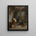 Een Moorse badende bauche - Jean-Léon Gérôme — ingelijst kunstwerk aan de muur