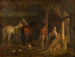 Binnenkant van de stallen - Jean-Louis van Kuyck — weergave van het kunstwerk