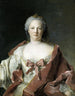 Portrait of Anna Elisabeth Leerse - Jean-Marc Nattier — artwork view