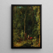Antique pastoral painting - Jean-Paul Flandrin — framed artwork on a wall