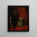 Colomb avant Isabelle - Jean-Paul Laurens — framed artwork on a wall