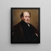 Zelfportret - Jean-Pierre Granger — ingelijst kunstwerk aan de muur