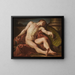 Een stervende gladiator - Jean-Simon Berthélemy — ingelijst kunstwerk aan de muur