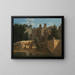 Uitzicht op de LedeFrance - Jean-Victor Bertin — ingelijst kunstwerk aan de muur