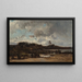 Aan de rand van de vijver, Lacanau - Jean Amédée Baudit — ingelijst kunstwerk aan de muur