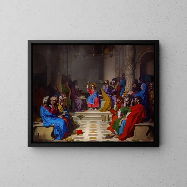 Jean Auguste Dominique Ingres - Jesus among the doctors.webp